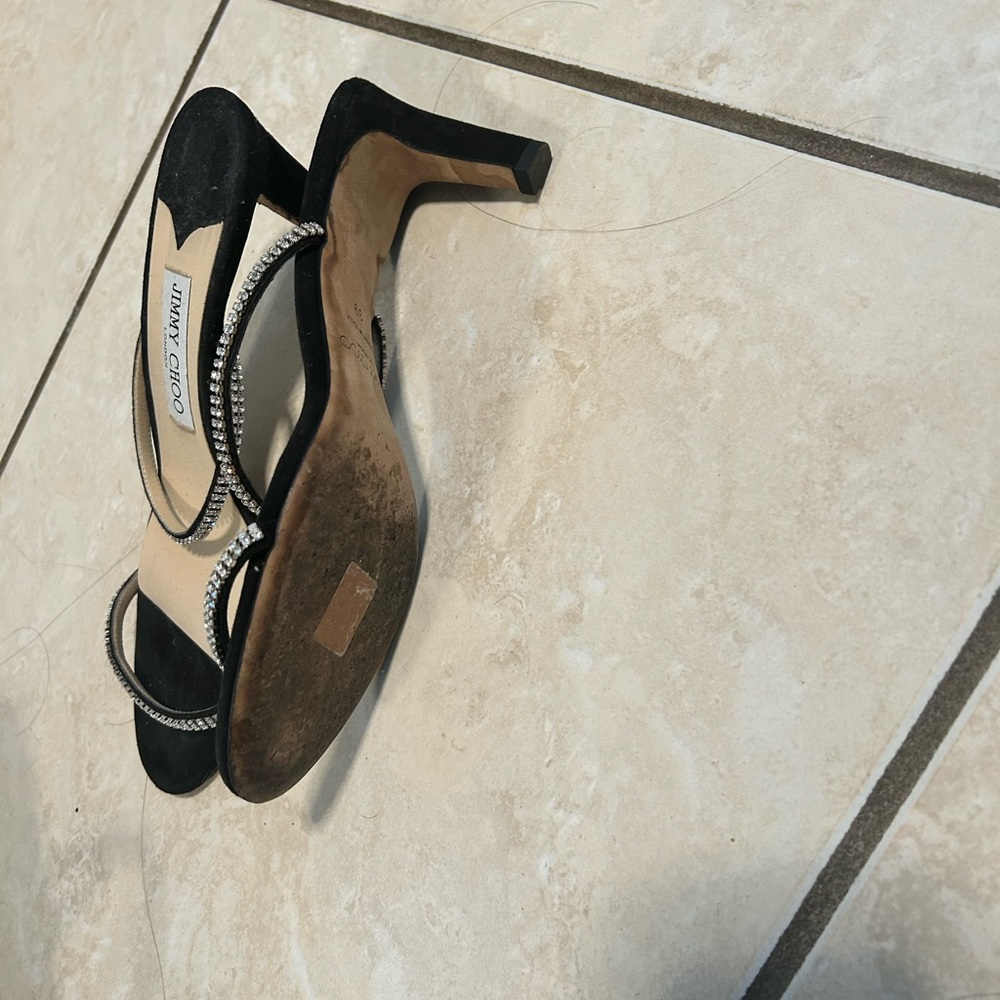 Jimmy Choo Heels, Worn Once Or Twice. - image 3